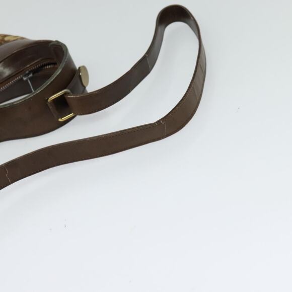 DIOR Trotter Canvas Shoulder Bag Brown - Picture 9 of 12